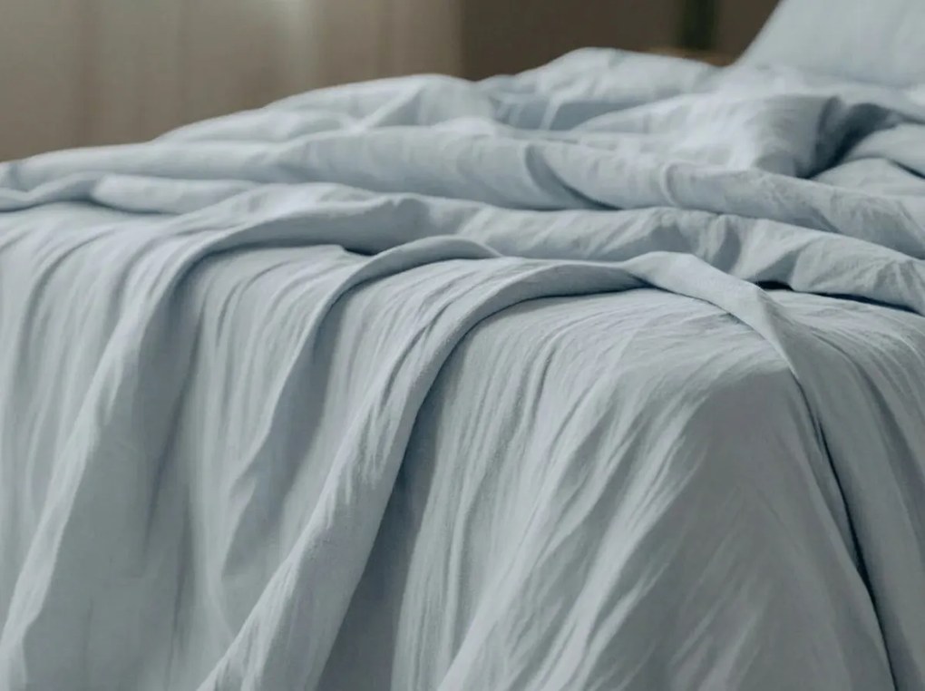 Mušelín ágyneműhuzat MOELLIN világosszürke Ágyneműhuzat mérete: 70 x 90 cm | 140 x 200 cm