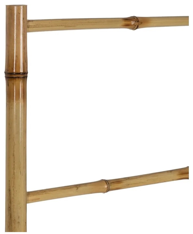 Natúr színű bambusz ruhatartó állvány 50x150x40 cm Manali – Ixia