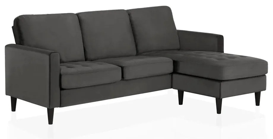 Szürke variálható sarokkanapé Strummer - CosmoLiving by Cosmopolitan