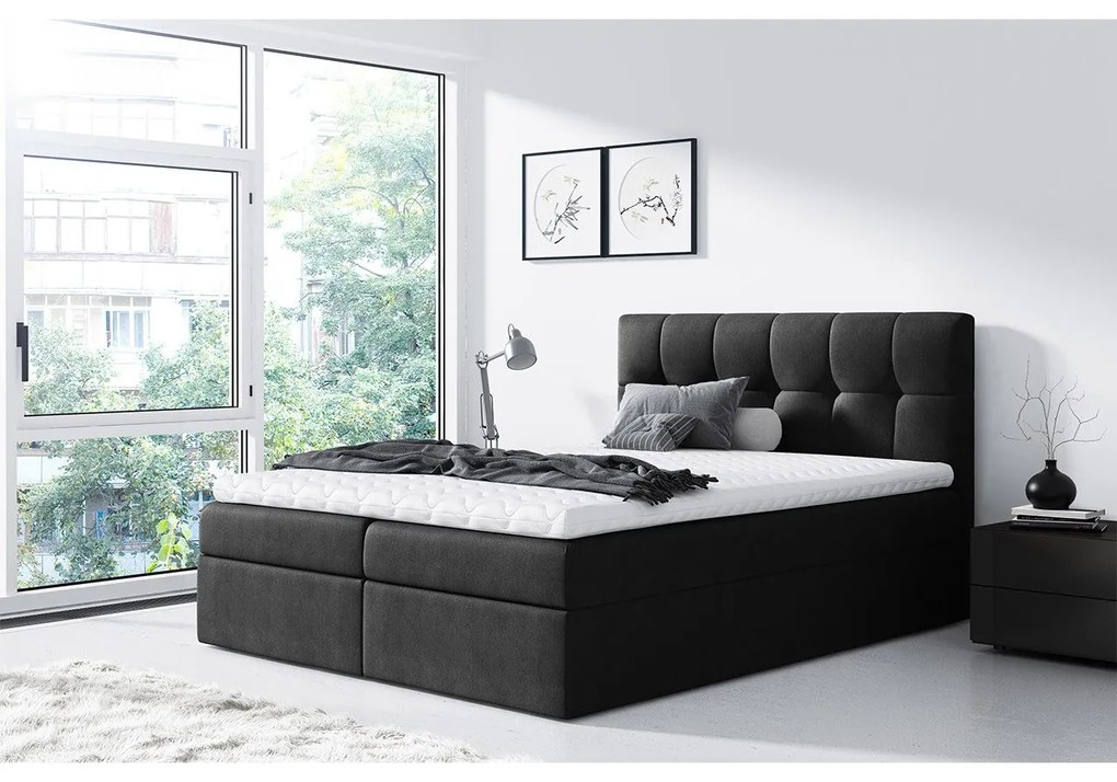 Franciaágy Boxspring Maddox (200x200) (Rico 13). 1058893