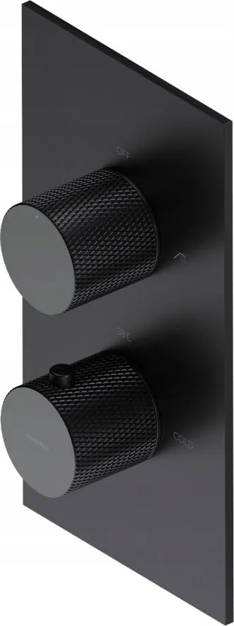 Contour termosztatikus falsík alatti zuhanycsaptelep antracit /at/ (CT8036)