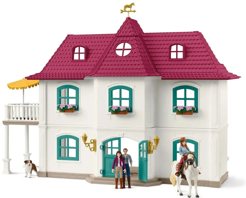 Schleich 42706 Tájház és istálló a tónál