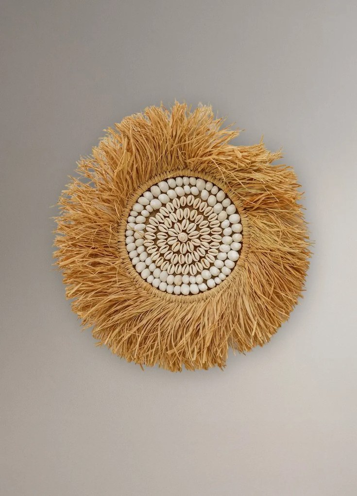 Raffia faldekoráció DB0005