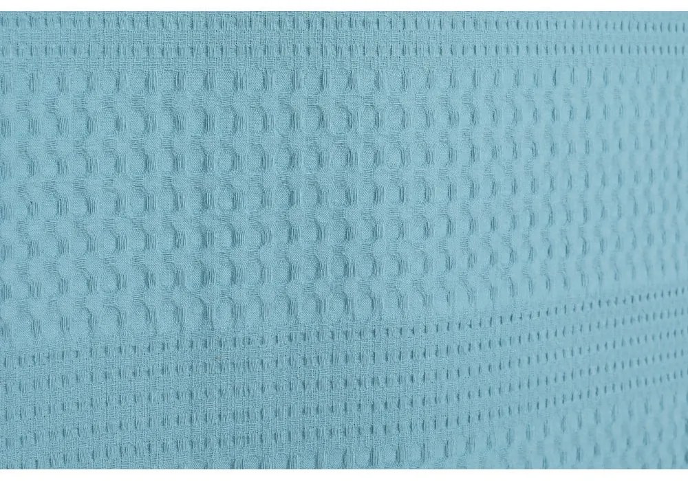 Kétszemélyes kék pamut ágytakaró, 220 x 240 cm - Mijolnir
