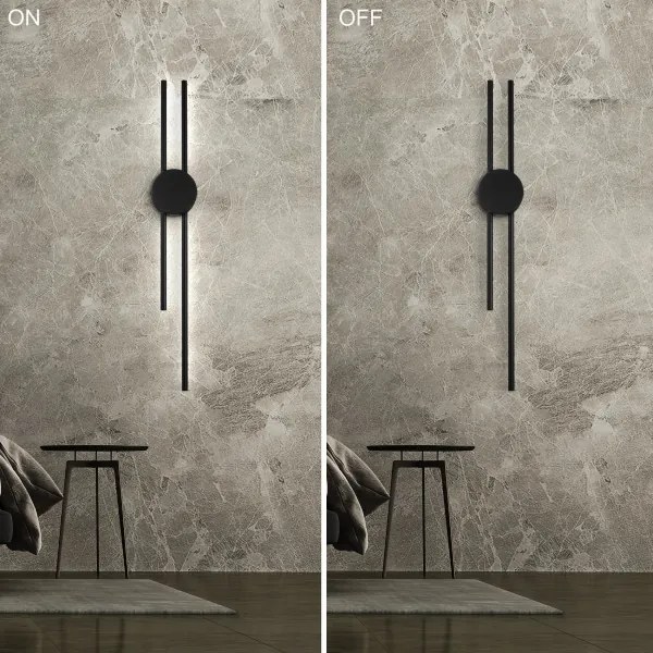 LED Fali lámpa LANA LED/15W/230V 4000K fekete