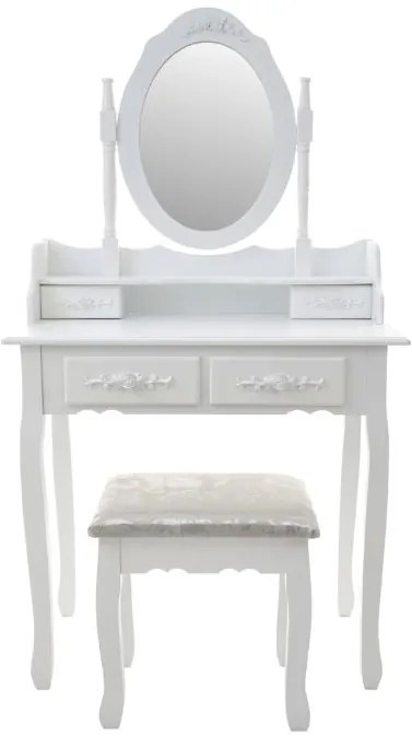 Fésülködő asztal Primadonna WHITE