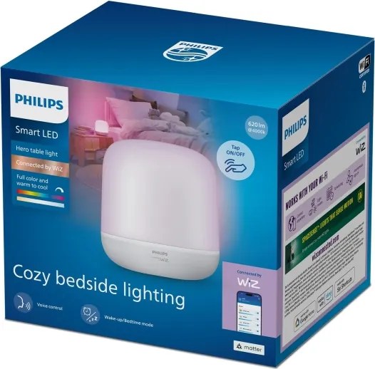 Philips - LED RGBW dimmelhető asztali lámpa SMART LED/9W/230V 2200-6500K Wi-Fi