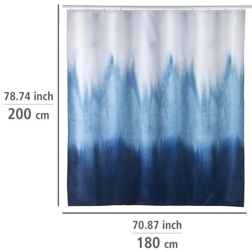 WENKO 25745100 - Zuhanyfüggöny ALARA 180x200 cm többszínű
