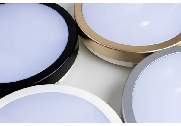 Brilagi - LED Fürdőszobai mennyezeti lámpa PERA 18W/230V átm. 22 cm IP65 ezüst