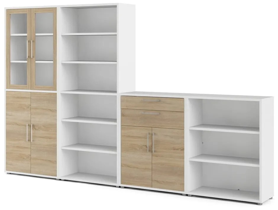 Natúr színű moduláris polcrendszer elem tölgyfa dekorral 84x105 cm Prima – Tvilum