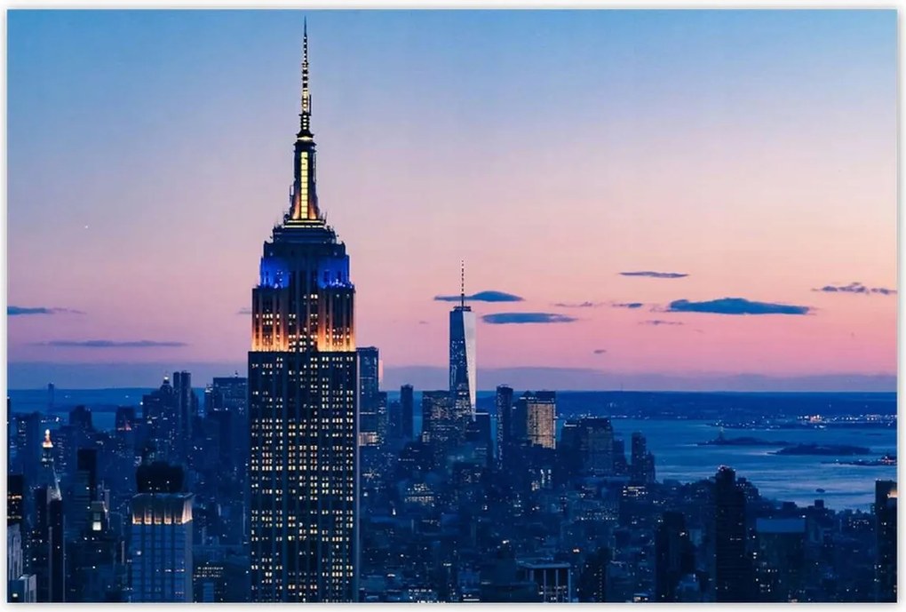 Poszterek 120x80 New York felülnézet