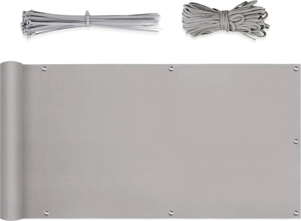 Erkélyszőnyeg Terasz Erkélykerítés 75 X 300 CM Uv 160G/M2 Sekey