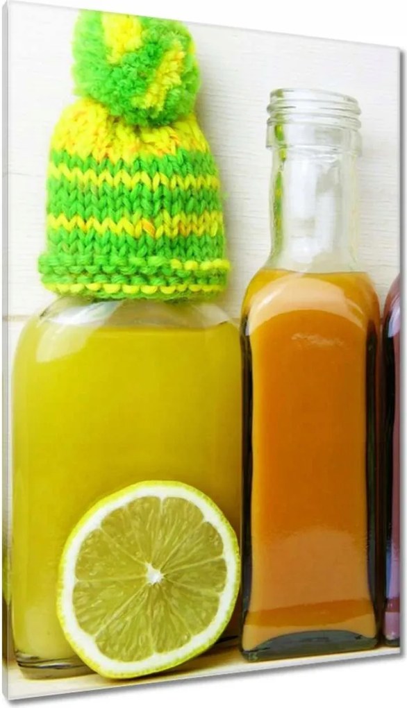 Vászonkép 80x120 Egészséges italok Gyümölcsök