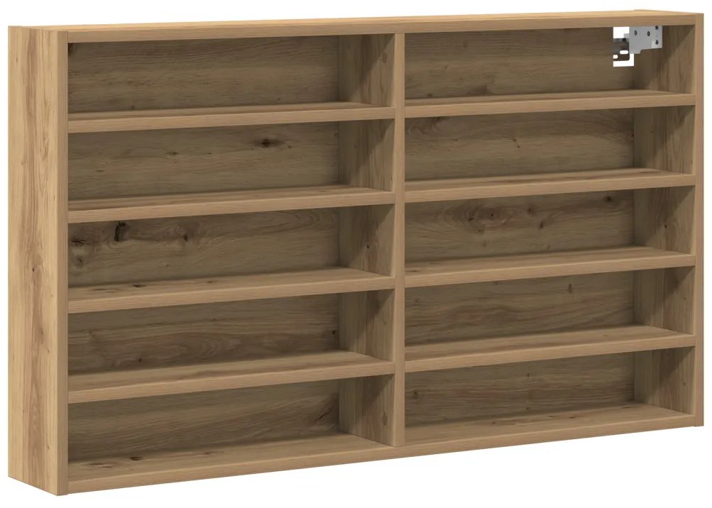 Vitrine Cabinet Artisan Oak 100x15x58 cm Műgyanta Fa