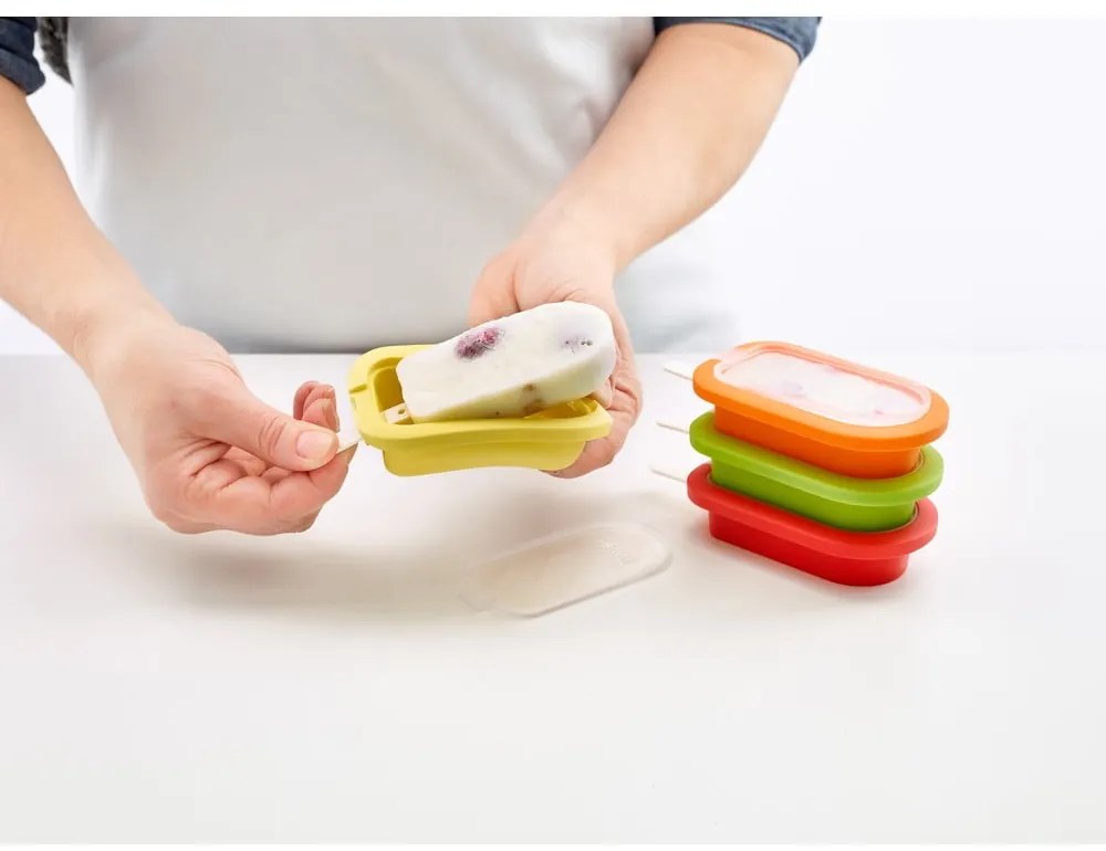 Szilikon jégkrémkészítő forma szett 4 db-os – Lékué