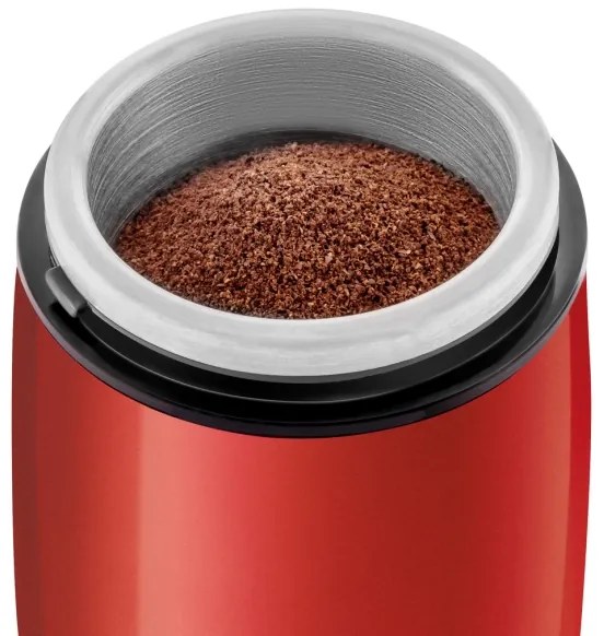 Sencor - Elektromos kávébab daráló 60 g 150W/230V piros/króm