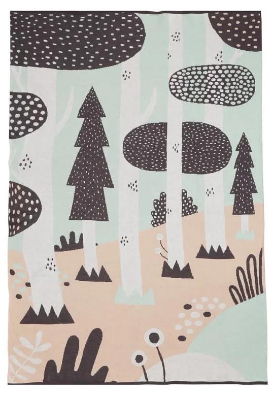 Magic Forest pamut gyerek ágytakaró, 100 x 150 cm - Södahl