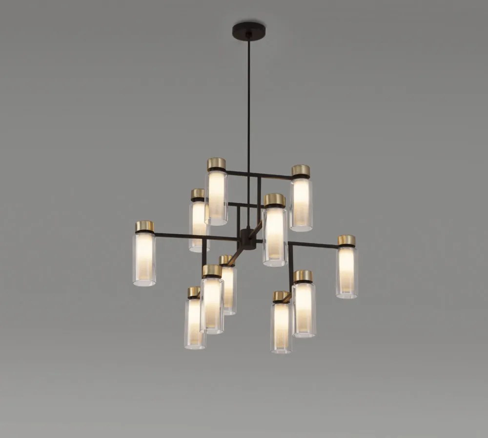 TOOY 560-12-C2-C41-CLEAR OSMAN Modern Csillár E14 IP20