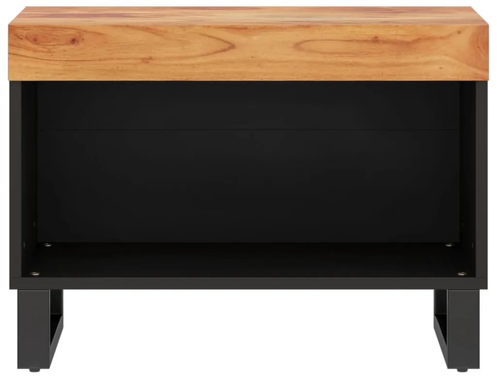 tömör akácfa TV-szekrény 60 x 33 x 43,5 cm