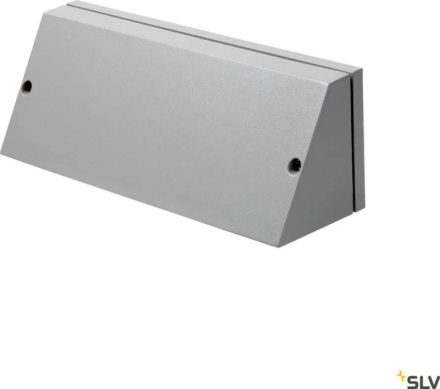 SLV 1003454 PEMA Modern Kültéri Fali Lámpa Átlátszó, Szürke LED IP65