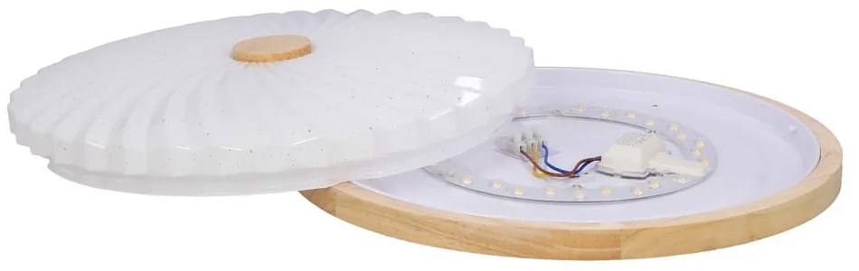 Fehér LED mennyezeti lámpa 38x38 cm Lemo – Candellux Lighting