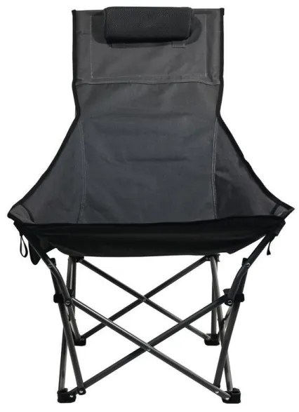 Összecsukható kempingszék szürke