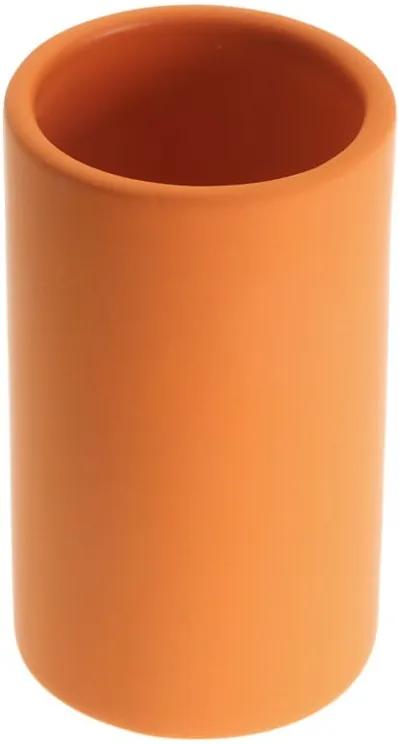 Clargo narancssárga fogkefetartó pohár - Versa