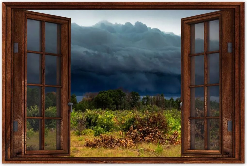 Poszterek 90x60 Ősz Hegyek Folyó Fák