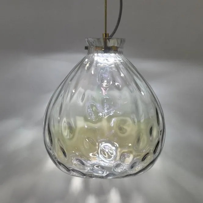 DAR LIGHTING AZI0135 AZIA Egyágú Függesztett Lámpa Üveg LED IP20
