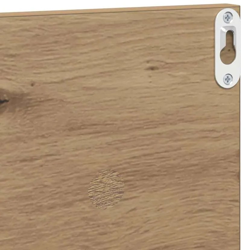 Falpolcok 4 pcs Artisan tölgy 80 x 11,5 x 18 cm Faanyag