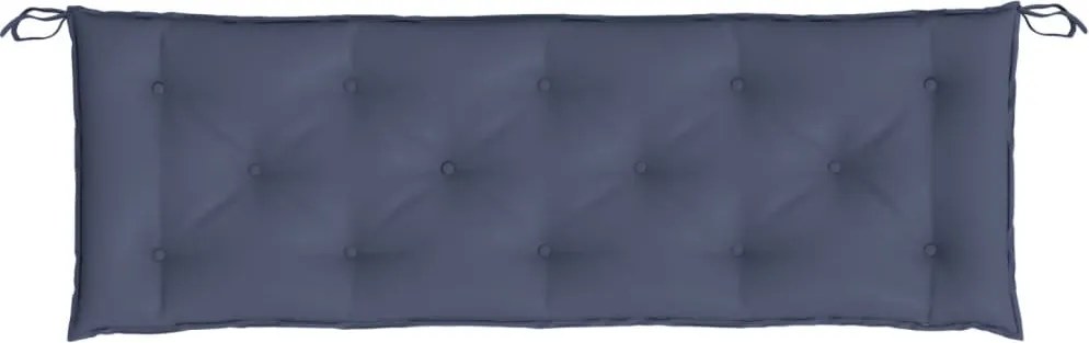 vidaXL tengerészkék oxford szövet kerti padpárna 150 x 50 x 7 cm