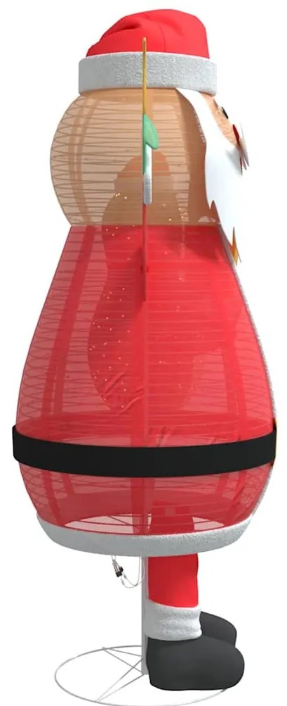 Karácsonyi Mikulás 200 LED-del Meleg fehér 100 x 180 cm szövet