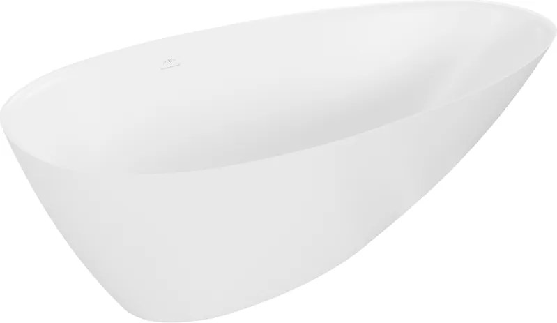 Mexen Milano szabadon álló kád konglomerátumból 170 x 86 cm, fehér matt - 57301708500