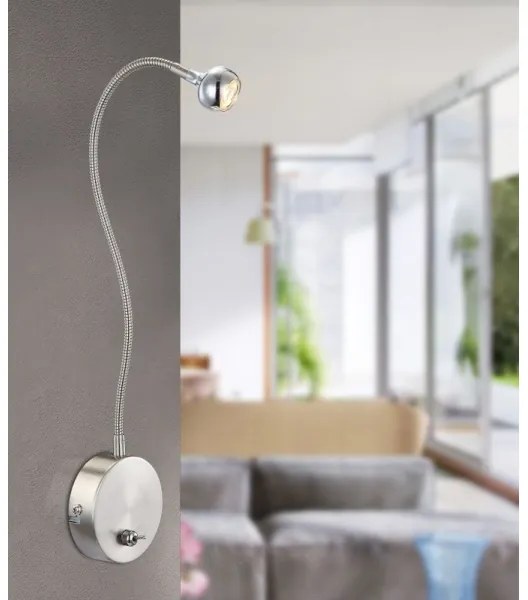 Globo 24109W - LED flexibilis lámpa SERPENT LED/3W/230V