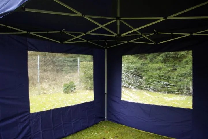 GARTHEN Kerti sátor összecsukható PROFI 3 x 6 m kék