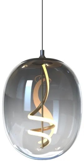 ONLI - LED Csillár zsinóron LILLY LED/12W/230V 4000K fekete