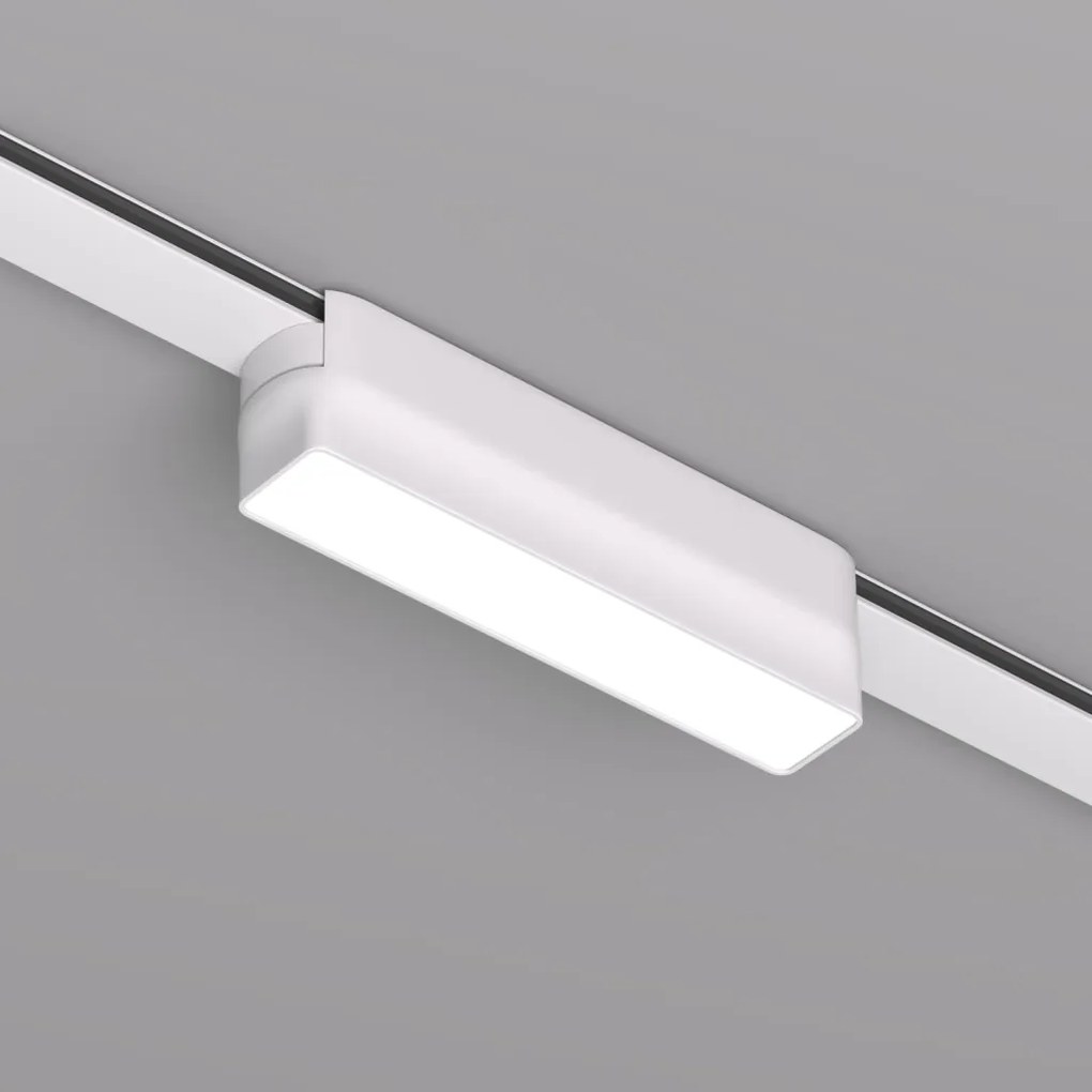 DK/EU-5299-WH Slim magnetic track light AIR LINEAR, 6W, 3000K, white color — DK/EU-5299-WH