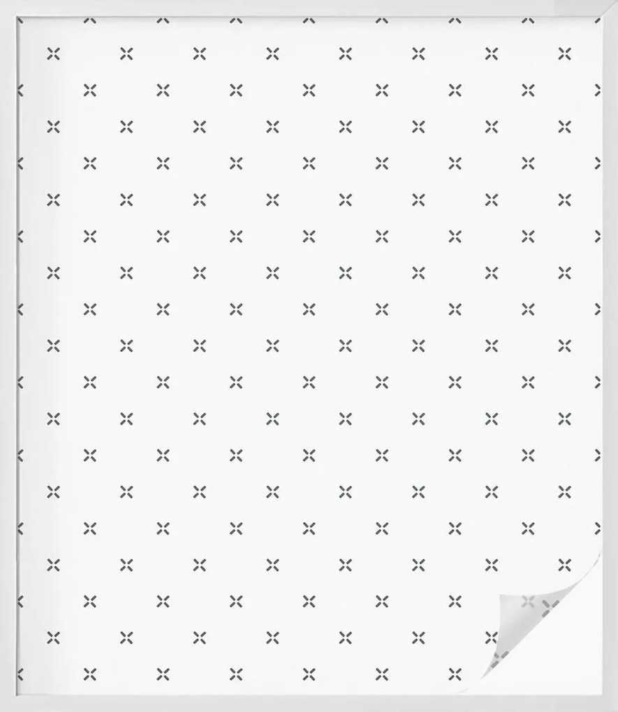 Szélvédőfólia Adatvédelem Geometrikus keresztek 100x116 cm