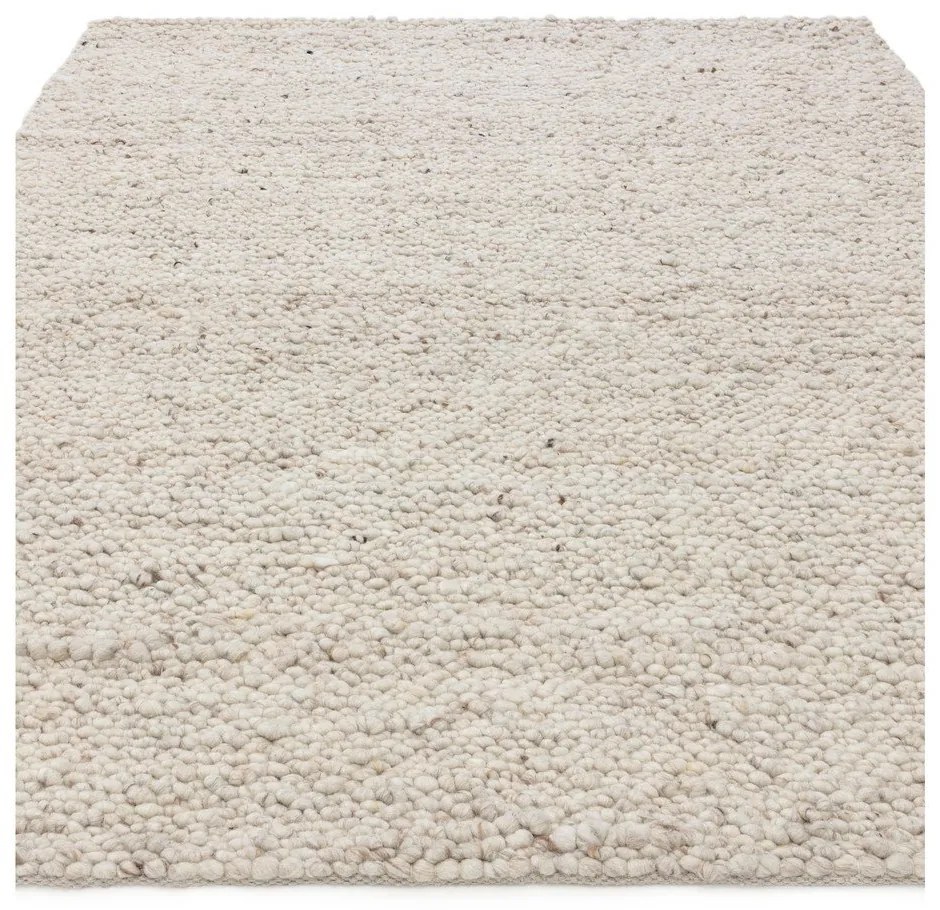 Elefántcsont színű kézi szövésű gyapjú szőnyeg 120x170 cm Adler Ivory – Asiatic Carpets