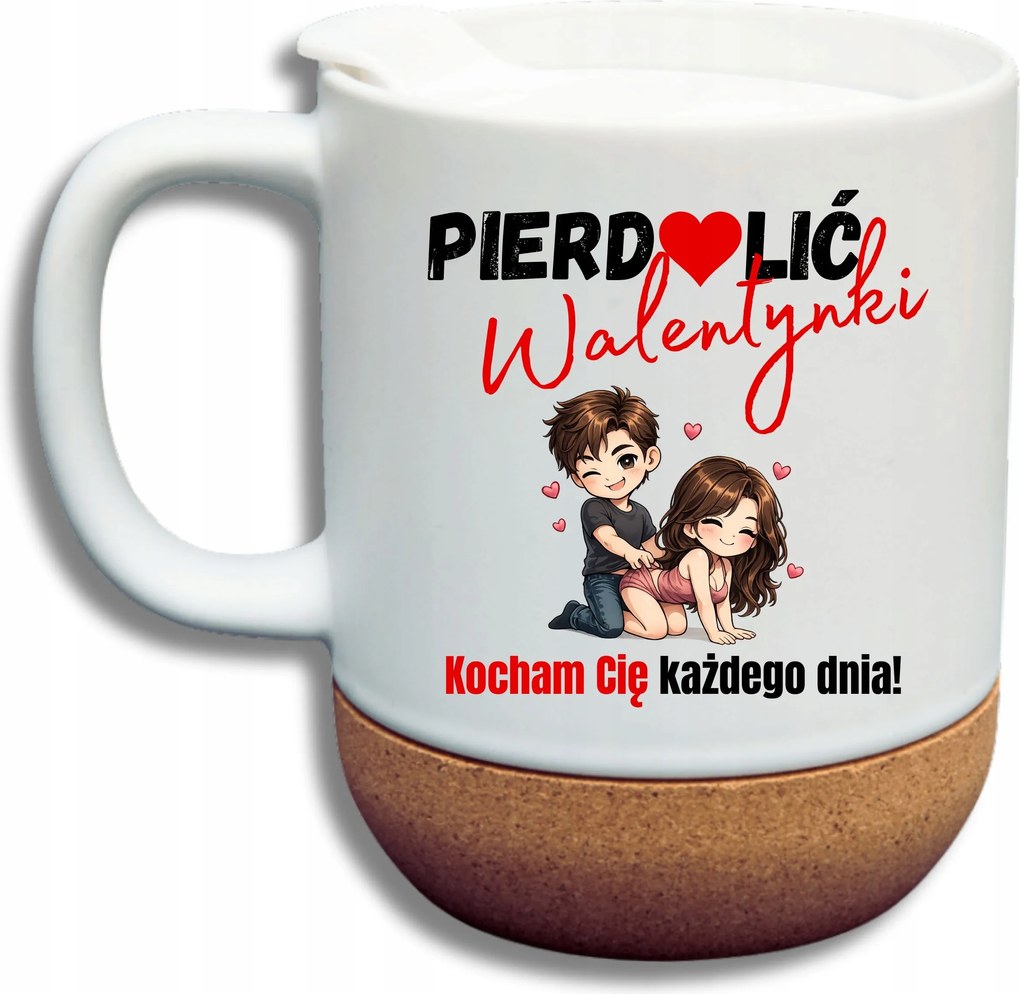 Bögre Fehér Parafa Vicces Ajándék Valentin Nap P******* Valentin Nap