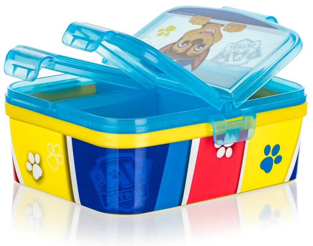 Vetro-plus Box snackdoboz, osztott PATROLA 17,5 x13 cm