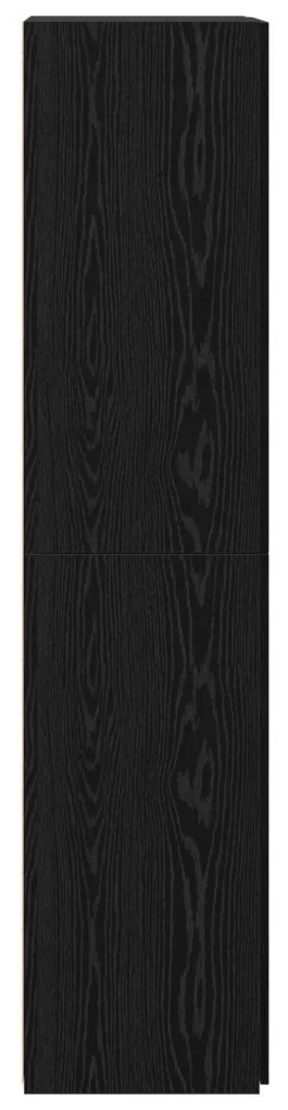 Büfé Fekete tölgy 40x42.5x185 cm Épített fa