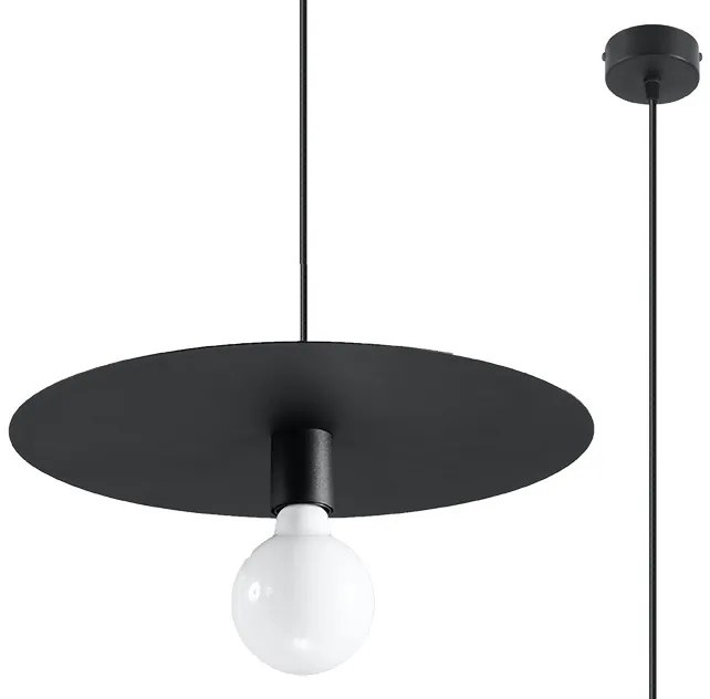 SOLLUX SL-0853 FLAVIO Egyágú Függesztett Lámpa Fém E27 IP20