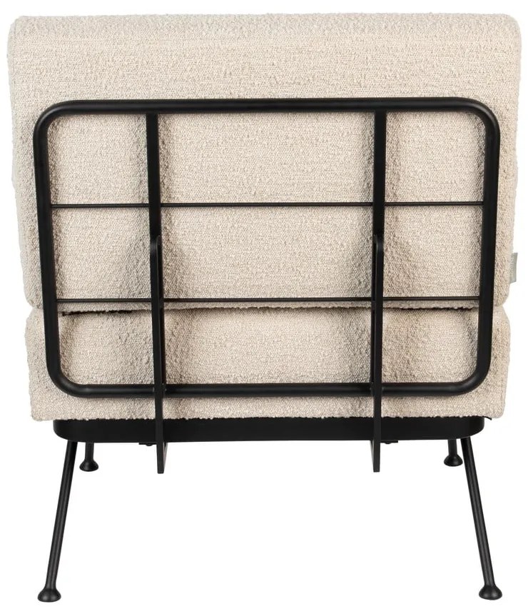 Krémszínű fotel Bowie – Zuiver