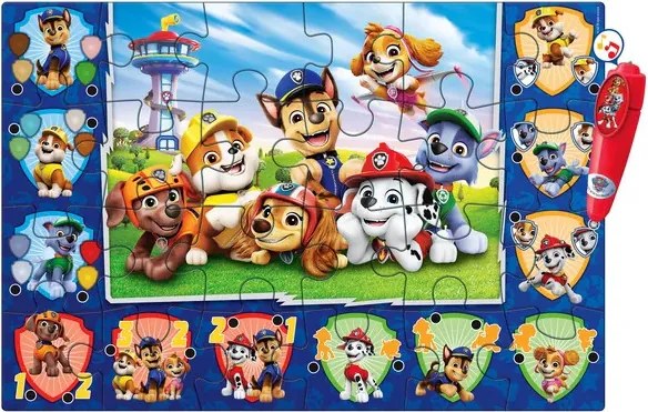 Mancs Őrjárat Team interaktív 24 db-os puzzle Clementoni