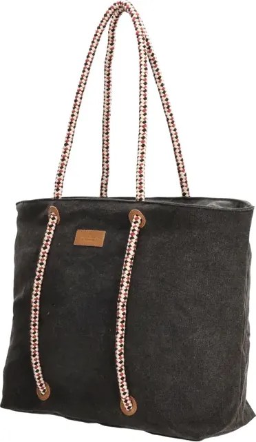 Fekete dizájnos strandtáska „Atlantic”