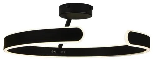 LED állítható mennyezeti lámpa LED/72W/230V 3000-6500K fekete + DO