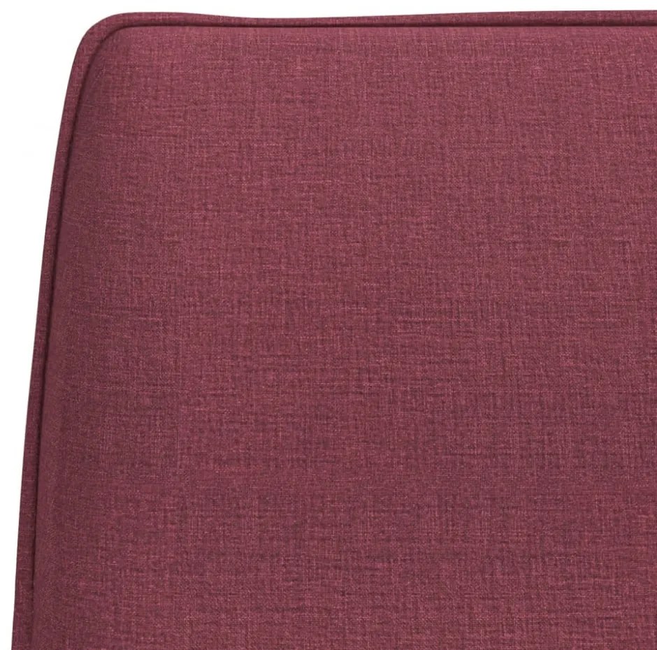 bordó szövetpad 100 x 75 x 76 cm