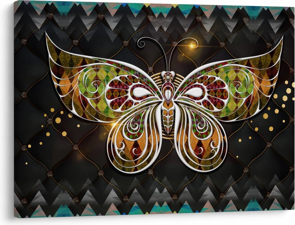 Kép - Mágikus pillangó (70x50 cm)