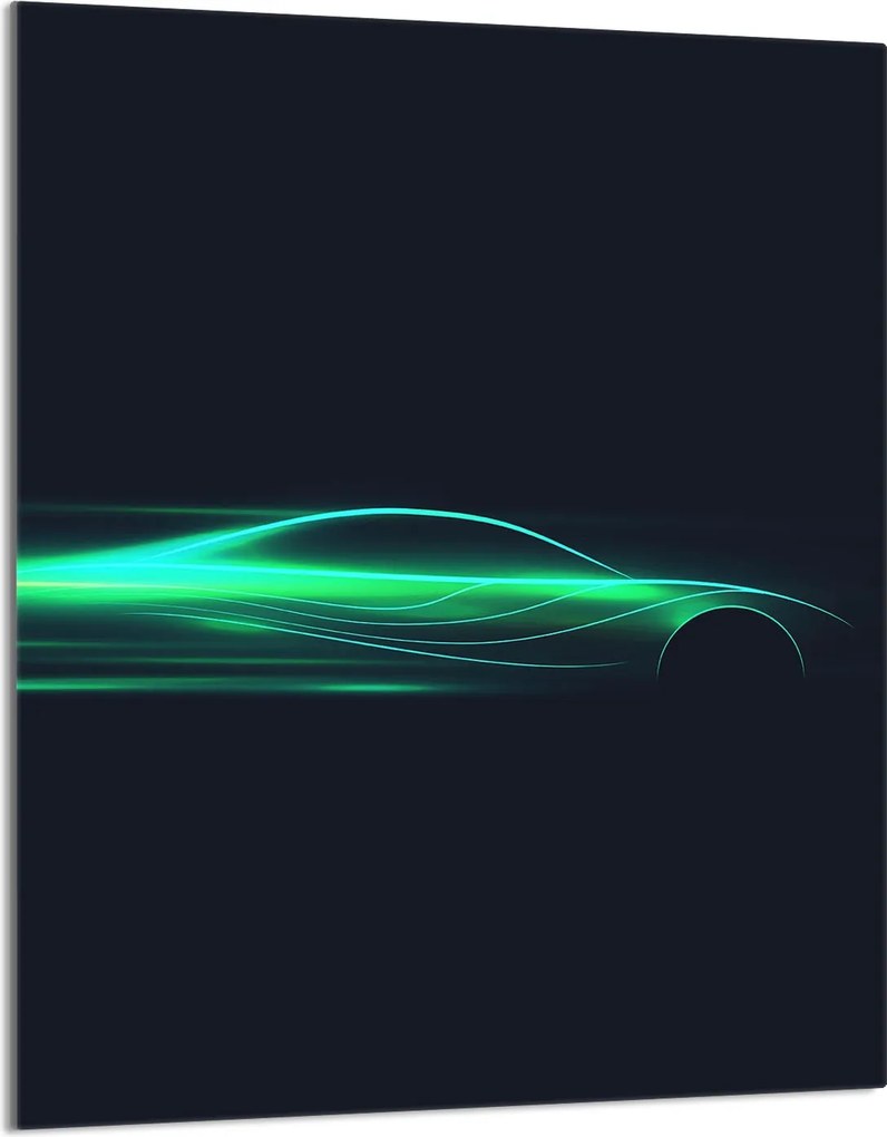 Üveg Vágódeszka 40x52 Konyhai Autó